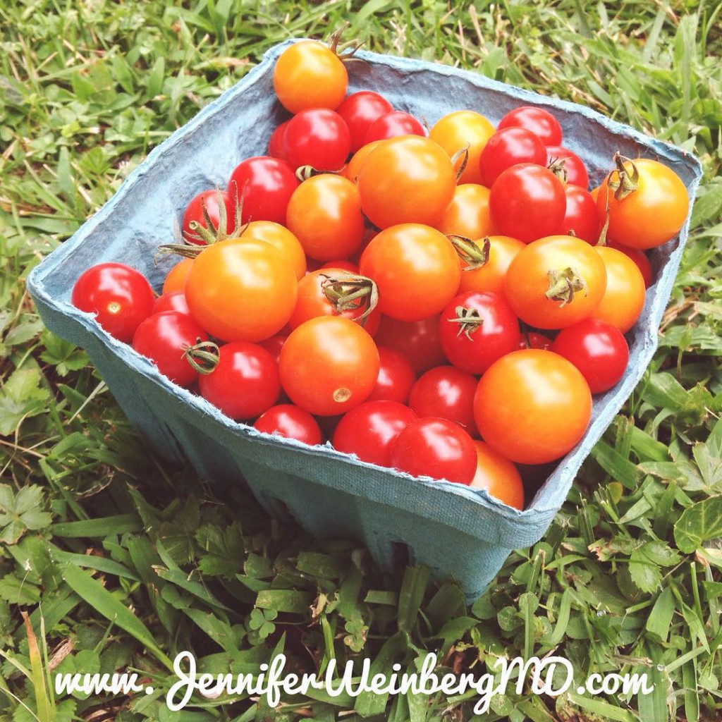 Enjoying an abundance of #local #organic heirloom and cherry tomatoes  What is your favorite way to enjoy these beauties?